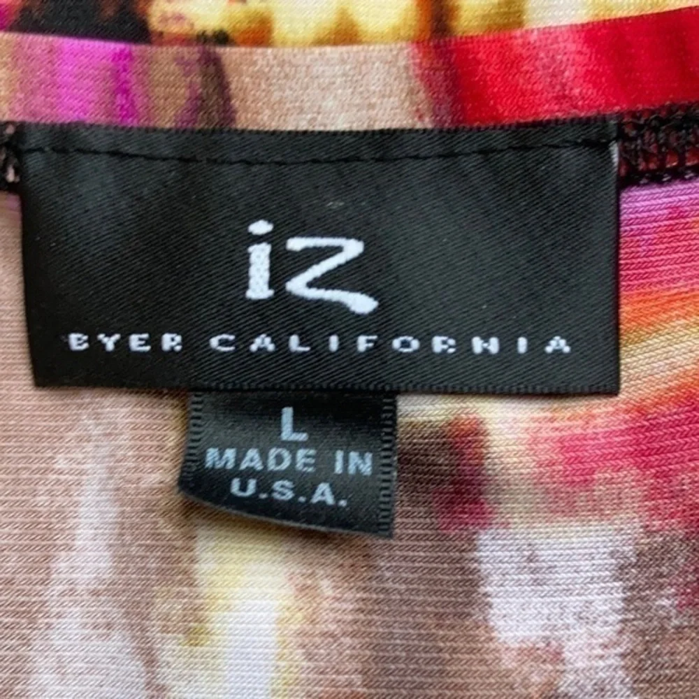 IZ Byer California size Large dress ties behind neck, scoop neck, open back
